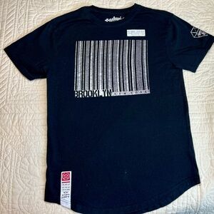Bushwick Brooklyn New York Barcode Gold Standard/Limited Edition Black T-shirt S
